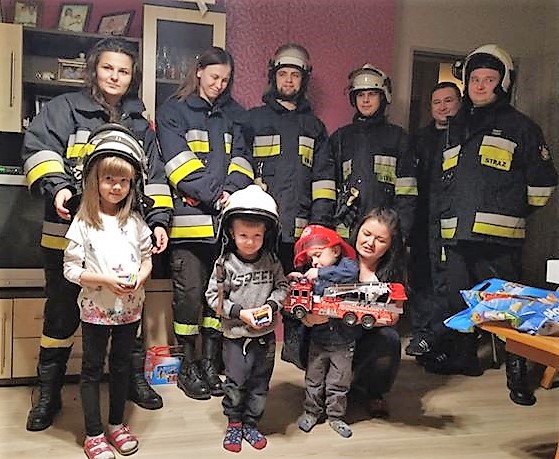 strażacy z Ludwikowa u Olusia 2019
