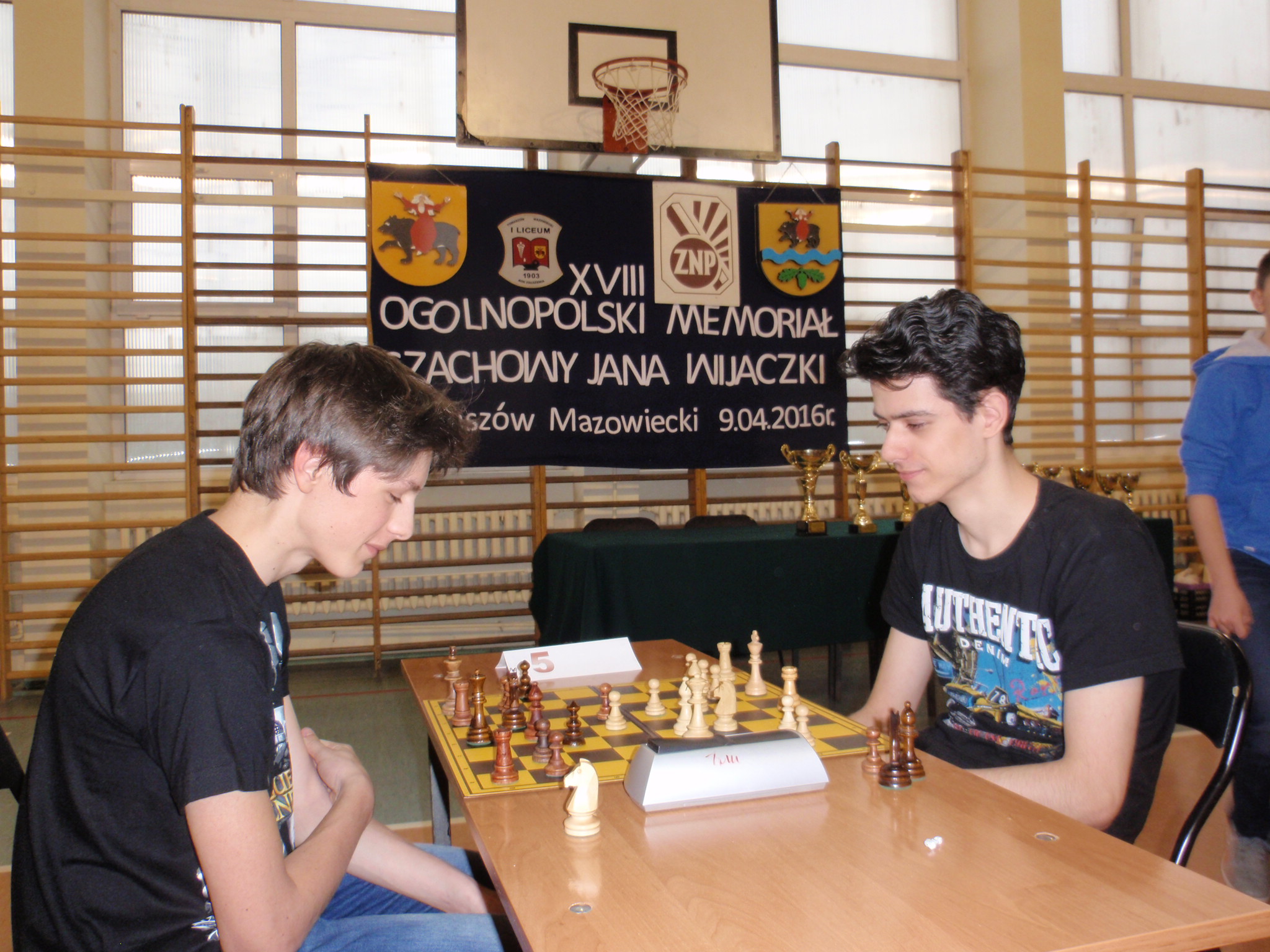 Zdjęcie z turnieju szachowego