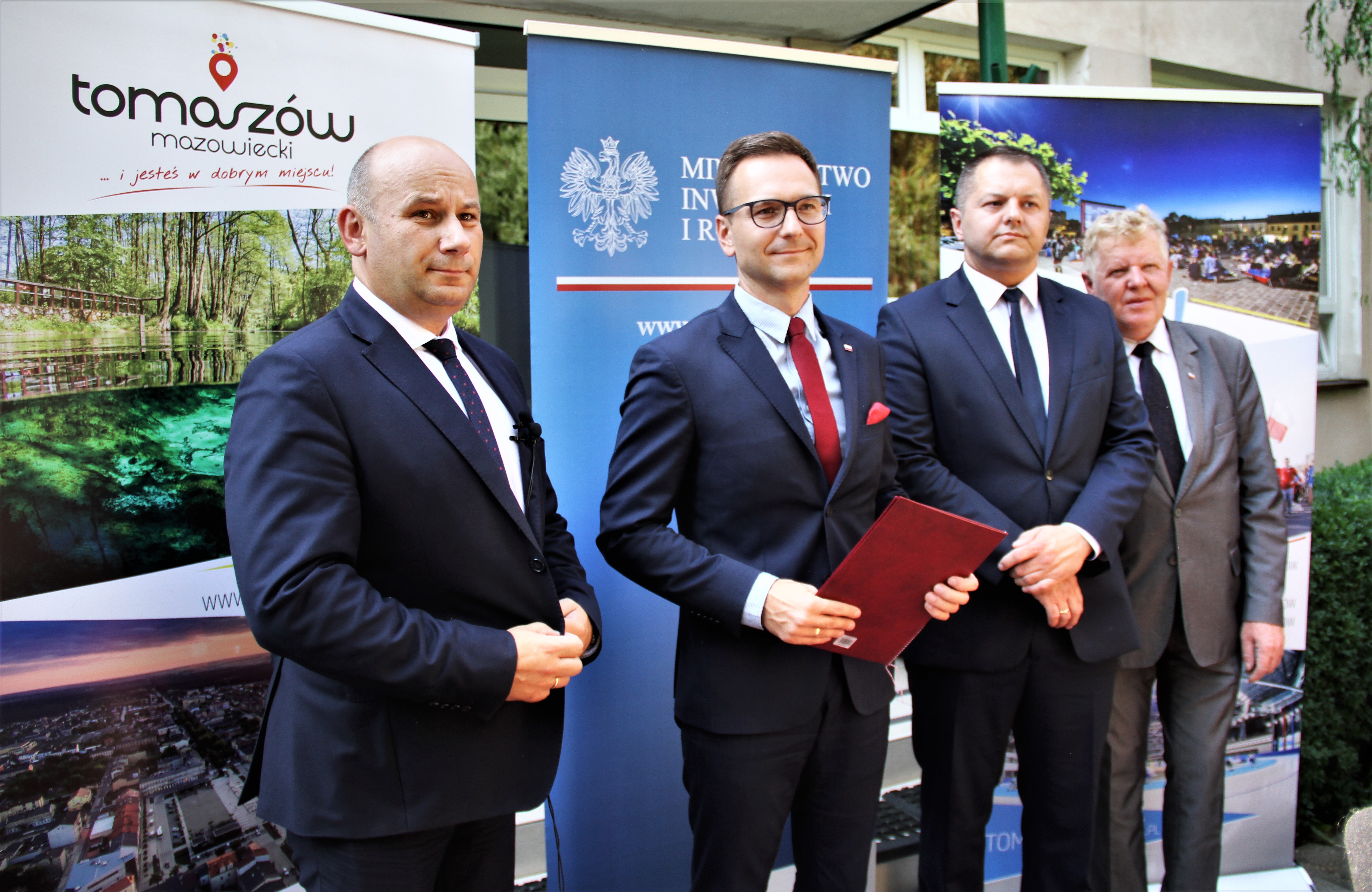 Na zdjęciu Marcin Witko, Waldemar Buda, Rafał Ambrozik oraz Grzegorz Wojciechowski