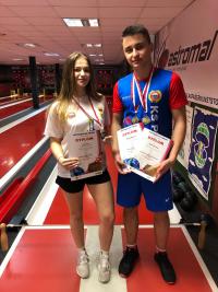 Podwójne złoto Mateusza Goździka na Mistrzostwach Polski Juniorów w kręglarstwie