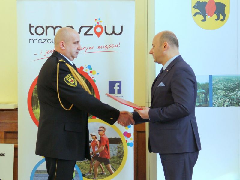 Nowy komendant Straży Miejskiej w Tomaszowie Mazowieckim