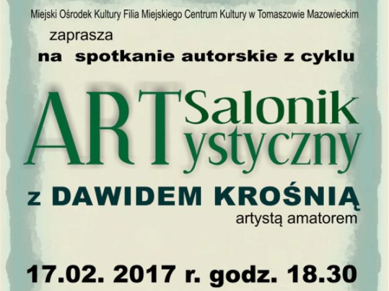 „Salonik ARTystyczny” – nowa propozycja MCK