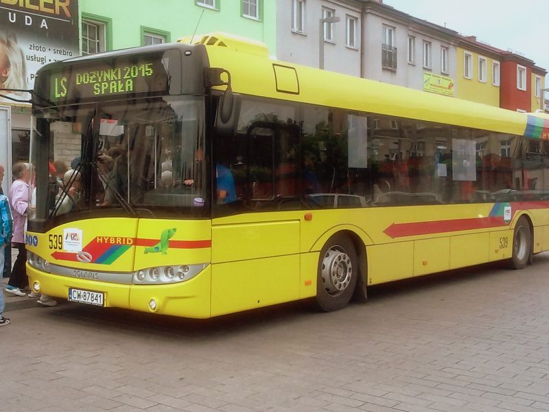 Hybrydowe autobusy Solaris wyjadą na tomaszowskie ulice 