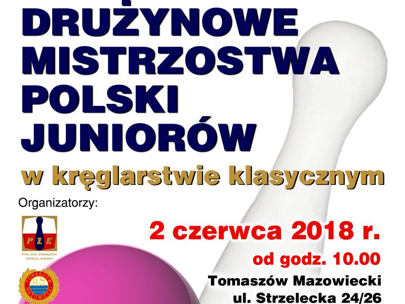 Mistrzostwa Polski Juniorów w kręglarstwie klasycznym już w tę sobotę 