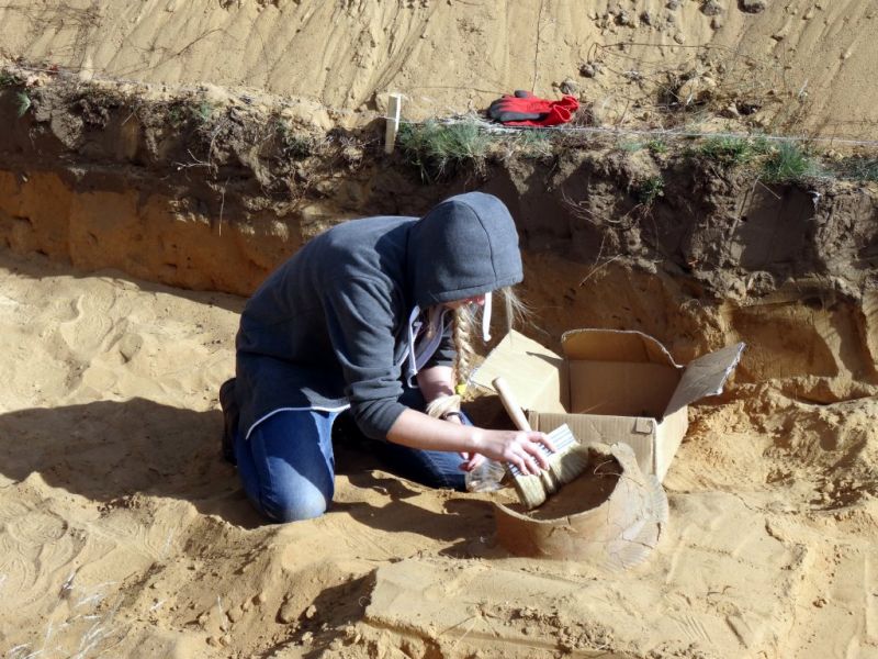  Archeologiczne badania wykopaliskowe w Tomaszowie – odkryto cmentarzysko