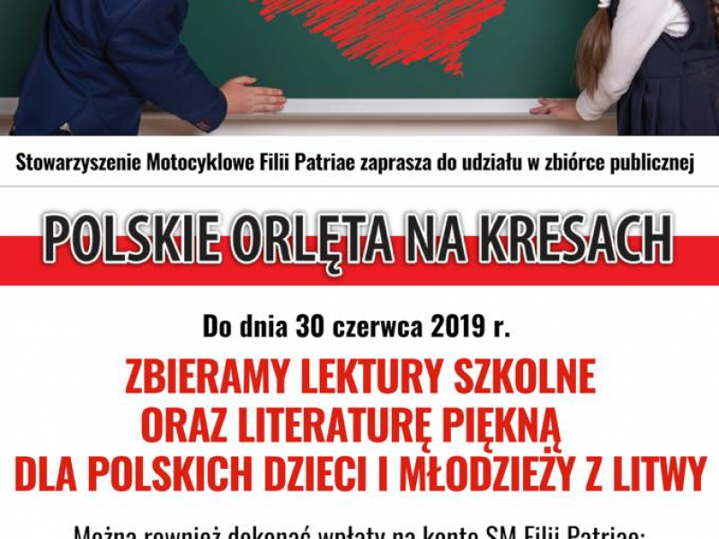 Zbiórka książek dla Polskich dzieci z Litwy 