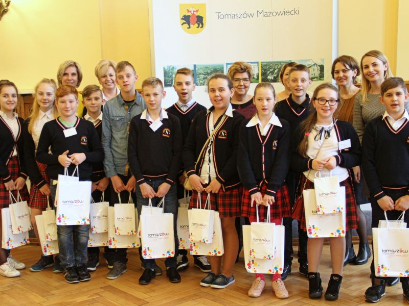 Uczniowie z Litwy w Tomaszowie Mazowieckim  