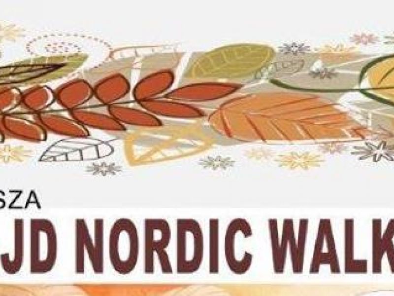 Rajd Nordic Walking z  Miejskim Ośrodkiem Kultury