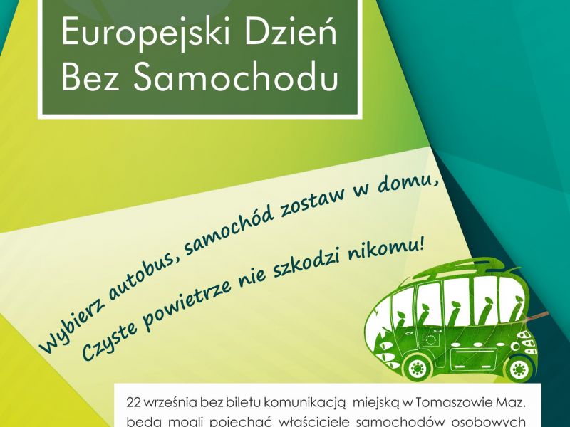 Europejski Dzień bez Samochodu. Bezpłatna komunikacja MZK dla kierowców 