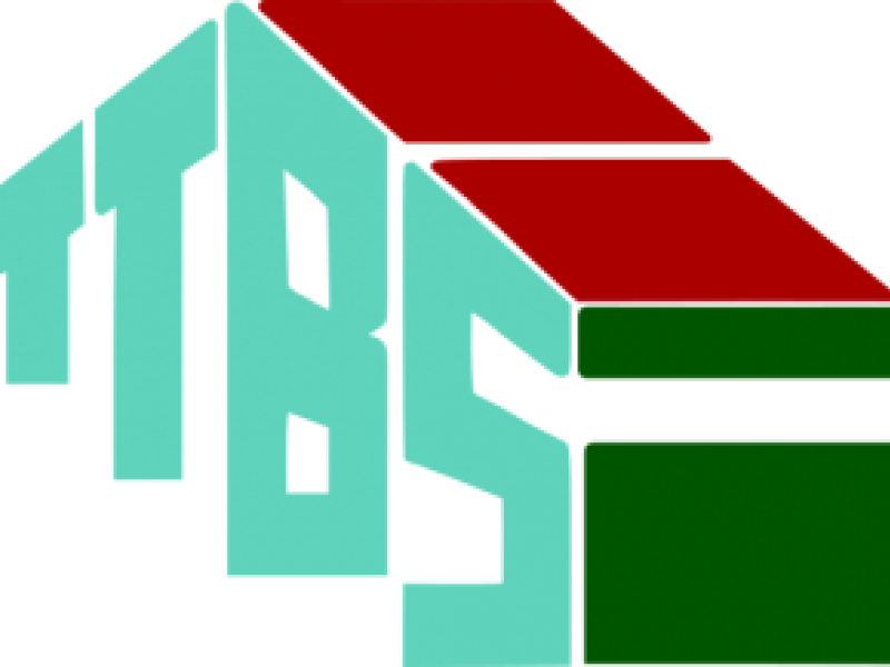 Na zdjęciu logo graficzne Tomaszowskiego Towarzystwa Budownictwa Społecznego