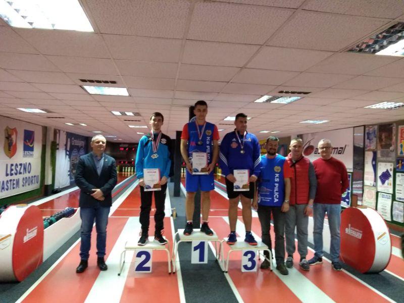 Podwójne złoto Mateusza Goździka na Mistrzostwach Polski Juniorów w kręglarstwie