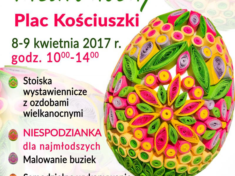 Jarmark Wielkanocny na pl. Kościuszki i kiermasz w Muzeum 