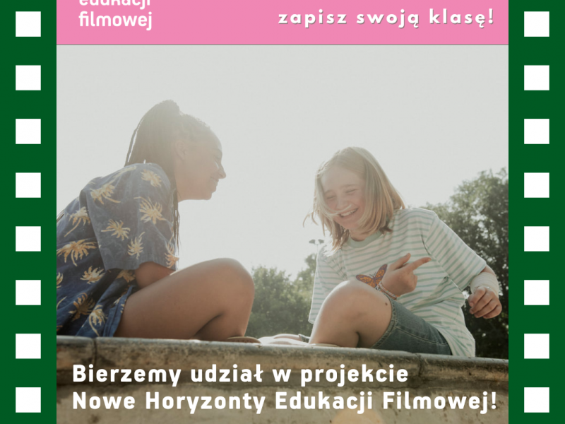 Na zdjęciu klatka filmowa z dwoma nastolatkami