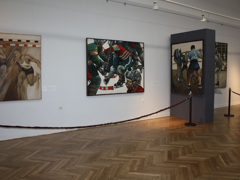Na zdjęciu fragment wystawy tomaszowskiego muzeum 