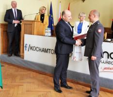 Wojciech Panas uhonorowany podczas VII sesji Rady Miejskiej