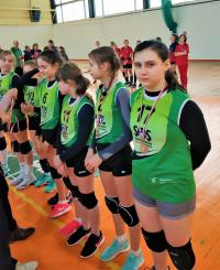 Dziewczęta z SP 10 wicemistrzyniami województwa łódzkiego w piłce siatkowej